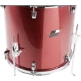 thumbnail image 5 of Ludwig Backbeat Complete 5-Piece Drum Set with Hardware and Cymbals, Wine Red Sparkle, 5 of 5