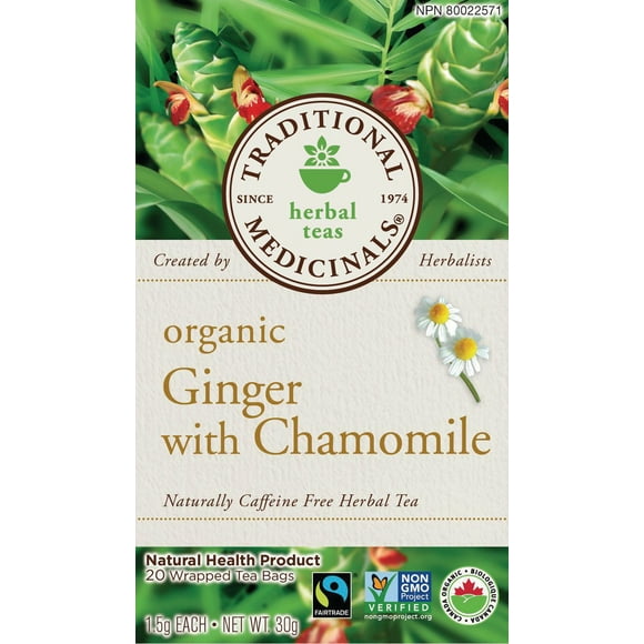 Traditional Medicinals Ginger with Chamomile