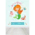 thumbnail image 2 of BSDHOME 5x7ft Photography Backdrop Cartoon Mermaid ShowerNostalgia Wood Floor Photo Background Backdrops, 2 of 4