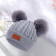 thumbnail image 4 of Conjunto de gorro y bufanda de invierno para niños, guantes y gorro de punto cálidos para bebés de 1 a 8 años., 4 of 8