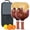 Brick-red-5, variant on Pickleball Paddles Set Of 2, Fiberglass Surface, West & Cowboy Print, 4 Balls & Bag