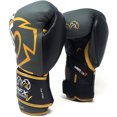 thumbnail image 3 of Rival Boxing RFX-Guerrero-V SF-H Bag Gloves - 8 oz. - Gray/Gold, 3 of 3