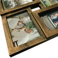 thumbnail image 5 of Hello Laura Rustic 24-Socket Retro Gold Collage Photo Frame 4 x 6 Pictures with Large Family and Friend Decor, 5 of 7