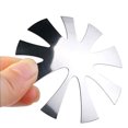 thumbnail image 4 of TheFound Manicure Stainless Steel Template, V-shaped French Nail Art Tool, 4 of 9