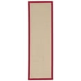 thumbnail image 1 of Athena Natural & Red 2'6" x 12' Runner, 1 of 4