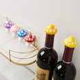 thumbnail image 5 of Homelife Silicone Wine Bottle Stoppers Mushroom-Shaped Bottle Wine Cork Freshness Preserver Leak-Proof Kitchen Gadget, 5 of 13