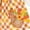 ORANGE, variant on Counting Daisies Baby Girl Thanksgiving Outfit Set