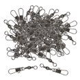 thumbnail image 3 of 100 PCS Mixed Size Barrel Swivels Connector Carp Sea Fishing, 3 of 7
