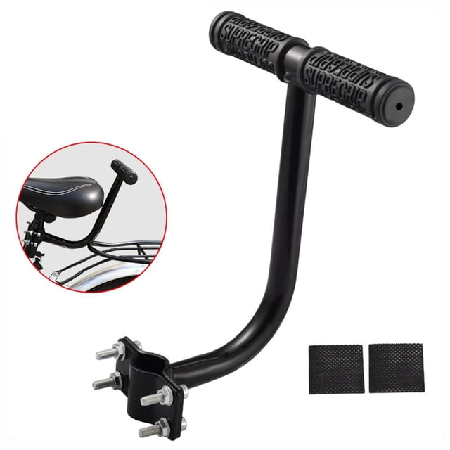 Manija del asiento trasero de la bicicleta Reposabrazos del asiento de la bicicleta Accesorios de la manija de la barandilla Antideslizante para bicic Ordinario 18x10x18cm