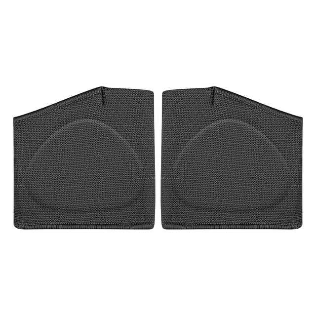 Almohadillas de 1 par de mangas de cojín de bola de pie para mujeres (l) Negro