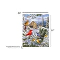 thumbnail image 4 of Springbok 1000 Piece Frosty Morning Song Jigsaw Puzzle for Adults - Made in USA, 4 of 8