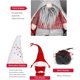 thumbnail image 3 of Yuarrent Muñeco Gnomo colgante adorno de Navidad adornos de fiesta dulce regalo supermercado chico juguete adornos para el hogar adorno alegría Kits de decoración para fiestas Rojo Yuarrent HA070376-03, 3 of 6