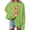 Mint Green C, variant on Enjoytime Women's Sweatshirt Halloween Pumpkin Print Long Sleeve Crew Neck Sweatshirts Fall Loose Funny Casual Pullover Tops
