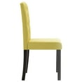 thumbnail image 3 of vidaXL Chaises de Salle à Manger 4 Pcs Tissu Vert, 3 of 5