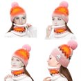 thumbnail image 6 of Aoochasliy Hats and Gloves Clearance USB Smart Charging Neck Protector Winter Women Plus Velvet Cold Warmth Heating Hat Scarf Set, 6 of 7