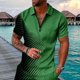 thumbnail image 4 of Gibobby Camisa Polo Hombre Camisa de Polo para para Hombre(Verde,XG), 4 of 5