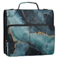 thumbnail image 5 of FORMRS Zipper Binder with Shoulder Strap 2-inch Ring 500 Sheet Capacity File Bag, Black Marble, 5 of 5