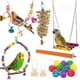 thumbnail image 1 of 12 Paquetes De Juguetes Para Masticar Columpio De Loros De Pájaros - Juguetes De Jaula De Pájaros De Campana Colgante Adecuados,11 Feliz Sencillez, 1 of 5