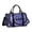 Purple and Black Tie Dye Pattern, variant on Blue and Purple Tie Dye Pattern Gym Bag with Shoe Compartment, Swim Bag with Wet Pocket and Trolley Sleeve, Water Resistant Gifts Ideas for Family Friends,17.3 X 11.8 X 7.5 Inches