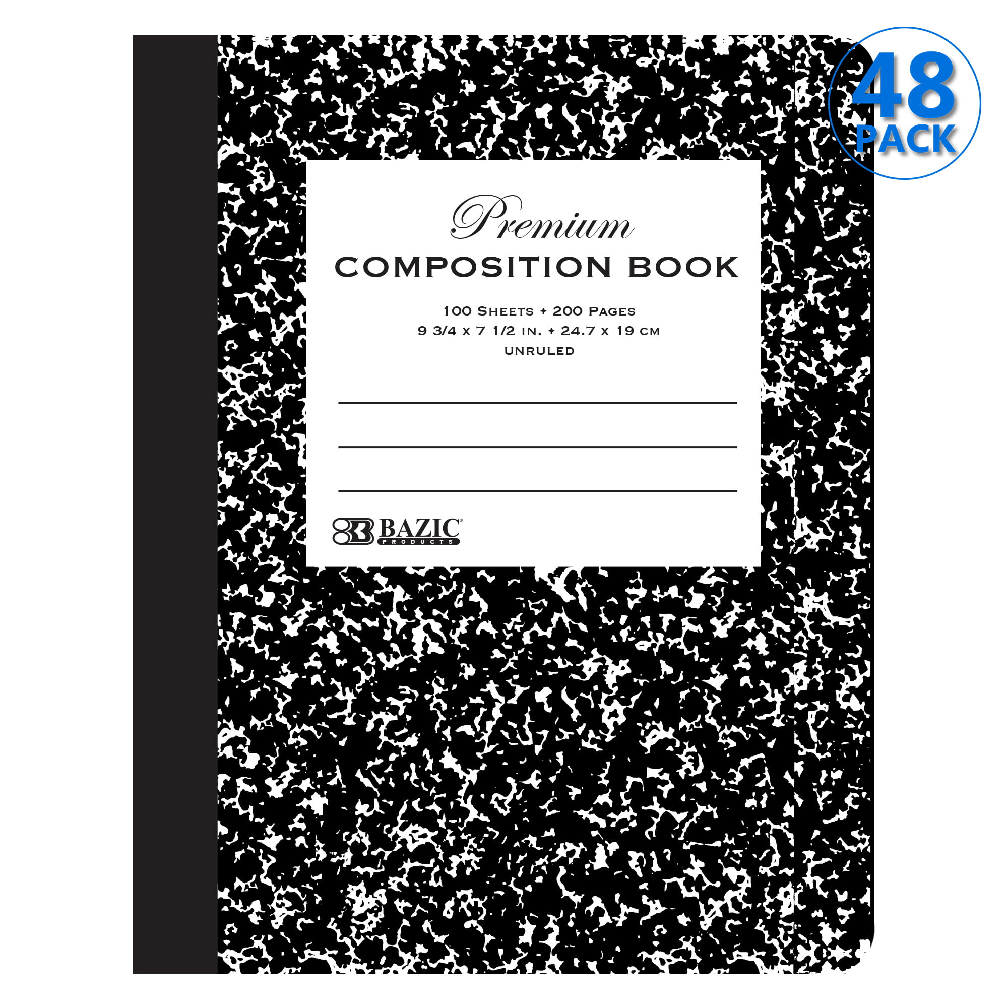 4pk BAZIC Primary Journal Marble Composition 100 Sheets Book for sale online 
