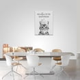 thumbnail image 5 of Cat Animal Prints Bathroom Wall Art Funny Quotes Bathroom Sign Toilet Room Decor Funny Bathroom Decor Bathroom Signs Poster Toilet Art Guest Bathroom Wall Decor 12"x16", 5 of 6