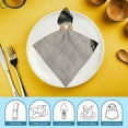 thumbnail image 6 of WYYP Kangaroo Polyester Cloth Napkins for Farmhouse Party Dining Table Decor Reusable 4 PCS, 6 of 7