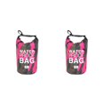 thumbnail image 1 of Eigraketly 2L Inflatable Swimming Bag Multifunction Dry Sack Sports Dustproof Storage Water Large Washable Boating Lifebelt Capacity Pouch Camuflaje rojo rosa 11.5x28cm 2piezas, 1 of 6