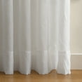 thumbnail image 5 of Mainstays Crushed Voile Sheer Curtain Single Panel, Indoor, White, 51"W x 84" L, Adult, 5 of 5