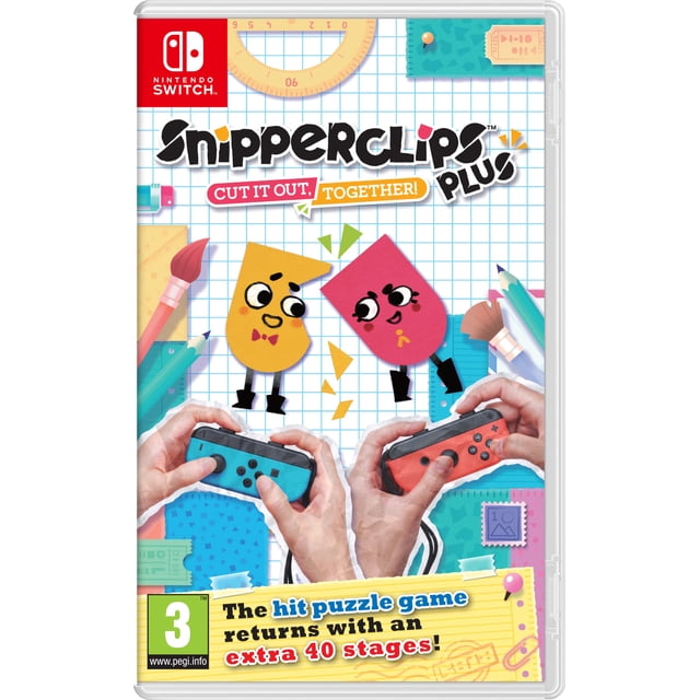 Videojuego Nintendo Switch Snipper Clips Plus: Cut it Out