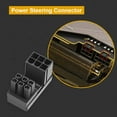 thumbnail image 7 of ATX 6Pin Male to Female 180 Degree Angled Power Connector Adapter for GPU Graphics Card (RVS B), 7 of 7