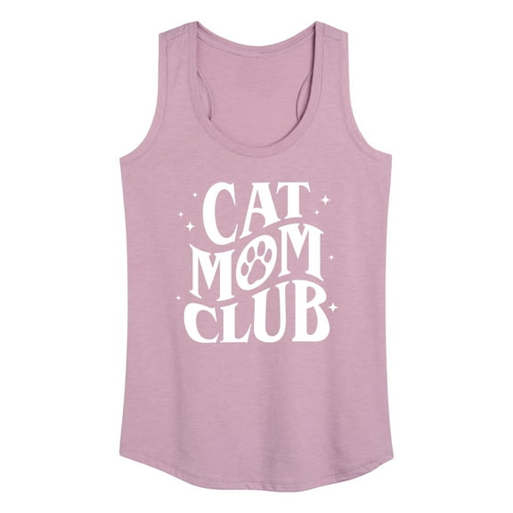 Instant Message - Cat Mom Club - Women's Racerback Tank Top