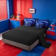 thumbnail image 3 of meiyoeat Blue Racing Car 7 Pieces Full Size Bedding Sets For Boys Kids,Outdoor Extreme Sports Full Size Bed in a Bag For Speed Games Lovers,Black Reversible, 3 of 7