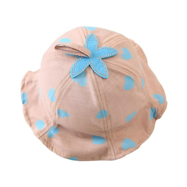 Sombrero Para El Sol Para Bebé, Patrón De Impresión, Sombrero De Cubo, Gorra De Playa Para Niños Para Uso En Exteriores seitruly AP007246-03