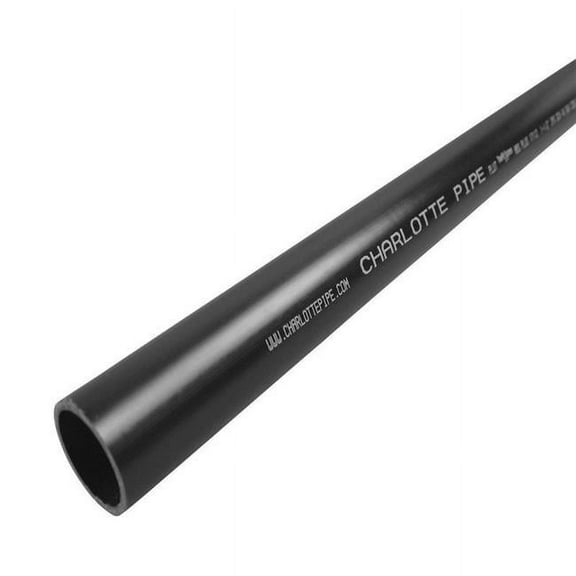 Charlotte Pipe ABS DWV Pipe - Easy Installation - 2 In x 5 Ft