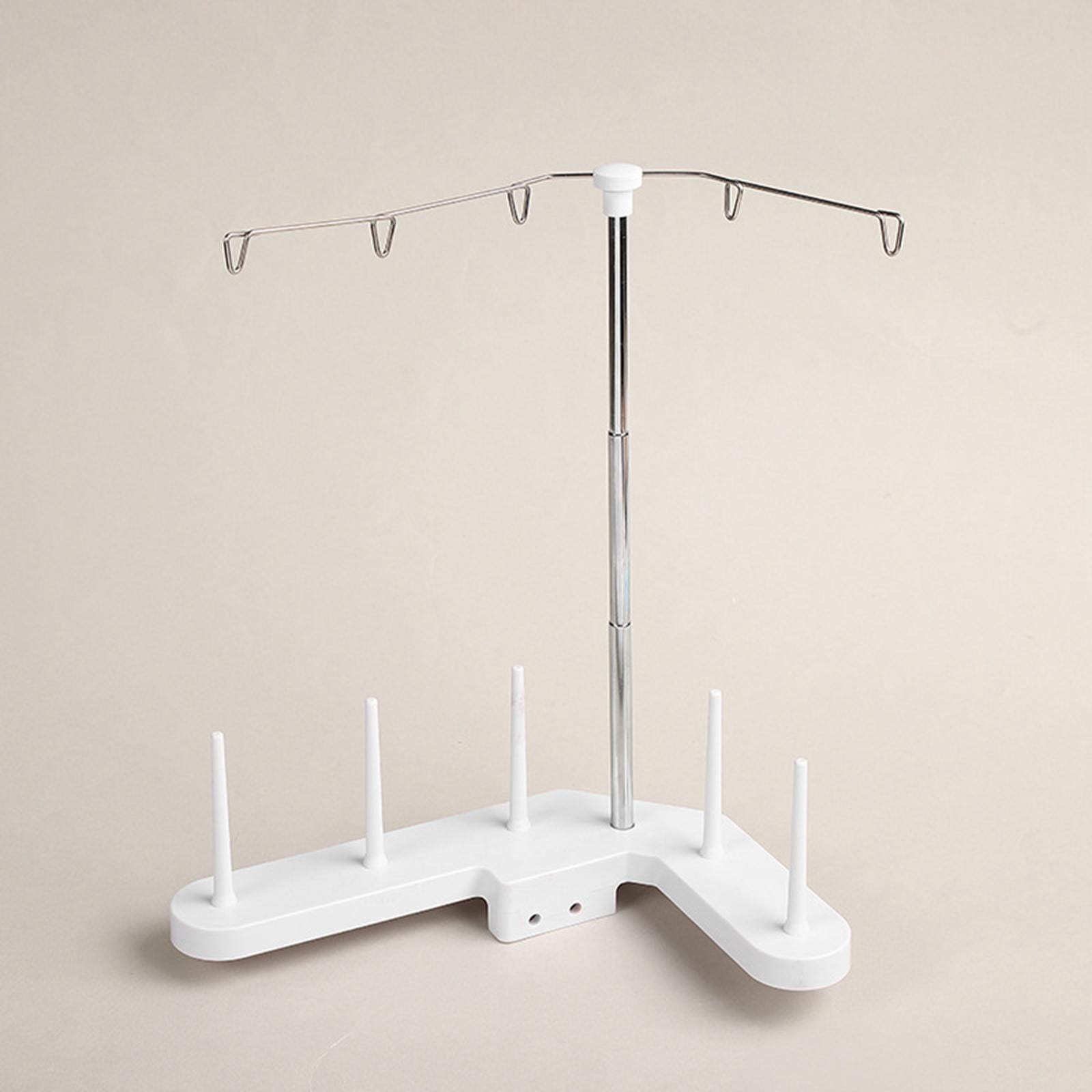 Rushay Thread Holder 5 Spool Holder Stable Easy to Use Household for Industrial