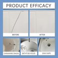 thumbnail image 4 of 50ML Tile And Ceramic Glaze Repair Paste Fix Tub Chips and Sink Cracks with Super Adhesion for Porcelain Ceramic Enamel, 4 of 5