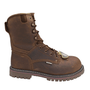 1021 Mens 8 Composite Toe Waterproof Logger Brown