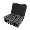 thumbnail image 2 of Milaget Watch Travel Case Display Holder with Removable Pillows Watch Organizer Case 20 Slots, 2 of 9