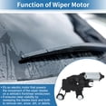 thumbnail image 3 of No.4G9955711A Motor de limpiaparabrisas trasero para Audi A1 8X 2010-2018 para Audi A6 Allroad C7 4G 2012-2018 para Audi Q3 8U 2011-2018 Reemplazo del motor de limpiaparabrisas trasero, 3 of 7