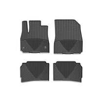 WeatherTech All-Weather Floor Mats compatible with 2016-2025 Chevrolet Malibu - 1st & 2nd Row, Black