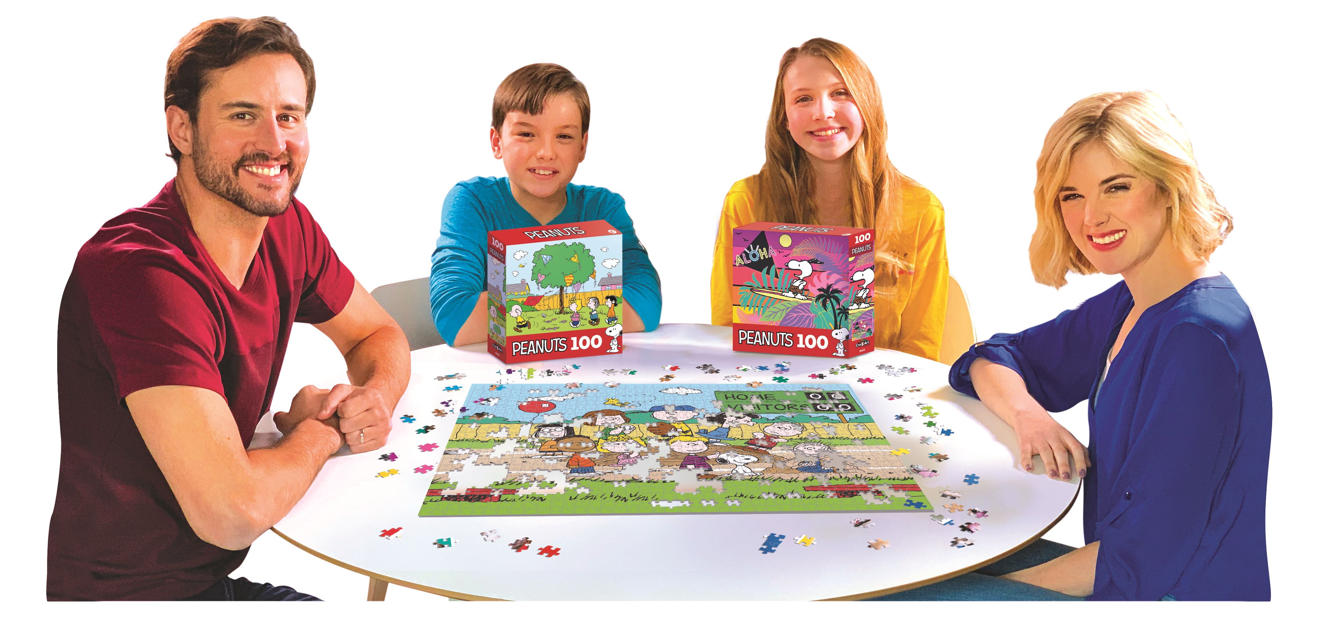 Peanuts 100 Piece Jigsaw Puzzle - Baseball