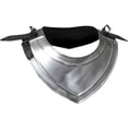 thumbnail image 2 of Halloween Neck Guard Steel Adam Gorget Medieval Armour LARP Cosplay, 2 of 3