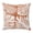 Amber, Orange, Copper, variant on Throw Pillow Covers 26x26 Inch, Palm Tree Monstera Decorative Pillow Cases for Couch Sofa Bed, Indigo Blue Leaf Boho Botanical Tropical Cotton Linen Square Home Decor Pillowcases with Hidden Zipper