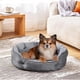 thumbnail image 2 of Cama para Perro OPUEW Gris con Fondo Antideslizante y Terciopelo Cómodo para Perros Grandes, 2 of 7