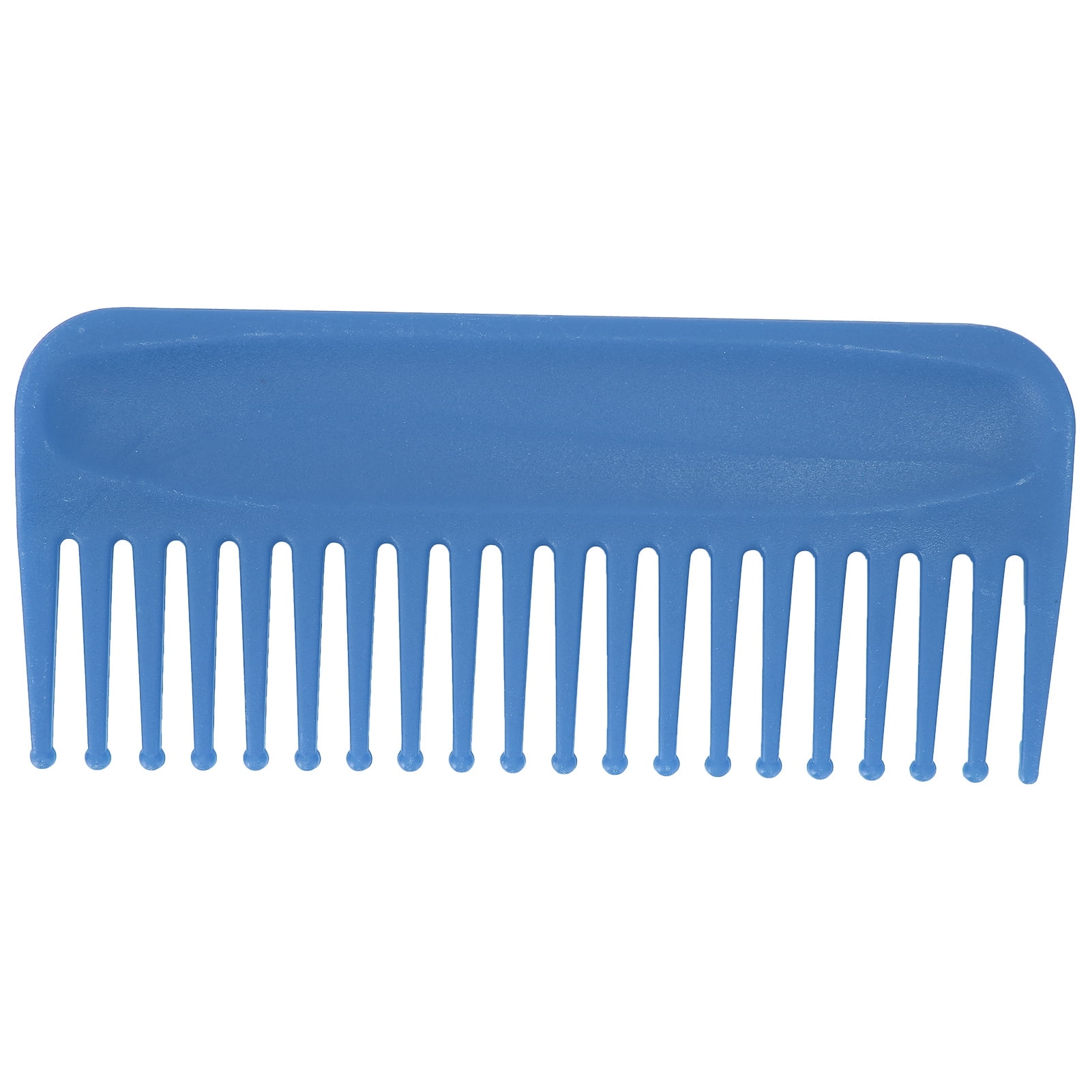 Hair Style Comb, Wide Tooth Comb 6.0 X 2.7 X 0.5in For Home Blue