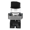thumbnail image 4 of 10Pcs XB2 Rotary Switch 3 Position Self Locking Knob Switch for Power Tools Vehicles Lamps AC240V, 4 of 4
