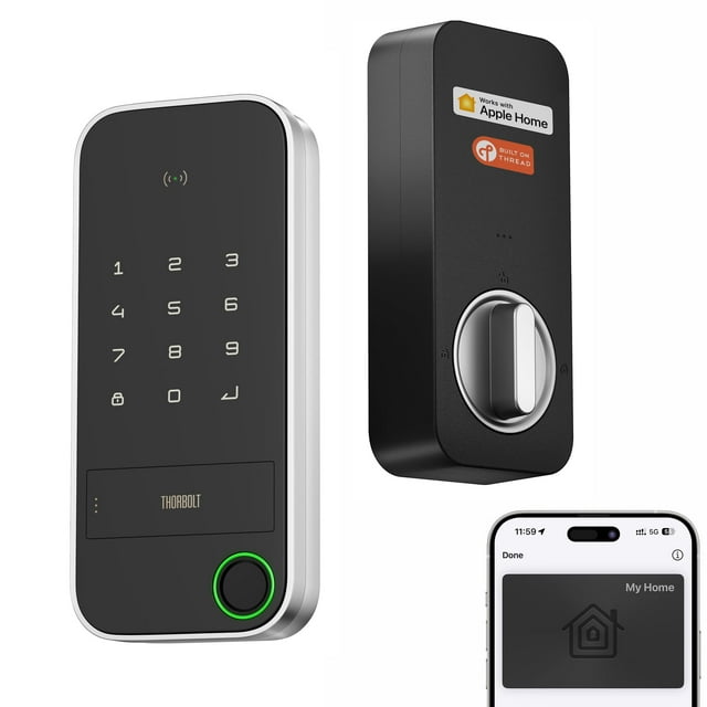 Teclado digital Smart Deadbolt ThorBolt X1 HomeKit IP65