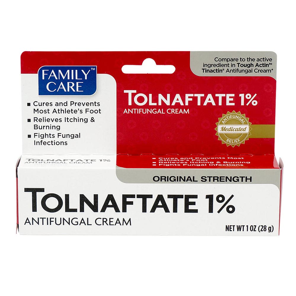 Athlete's Foot Antifungal Cream Treatment Tolnaftate 1% Relieves Itching Burning - image 3 of 6