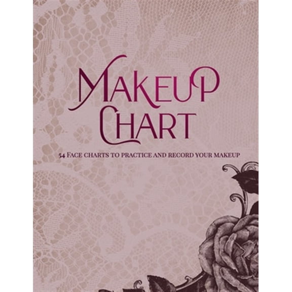 Pre-Owned Makeup Chart: Practice and Record Your Makeup Looks - 8.5" x 11"