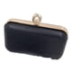 thumbnail image 4 of Bolso de noche para mujer Fernando rectangular elegante con marco de metal, 4 of 8